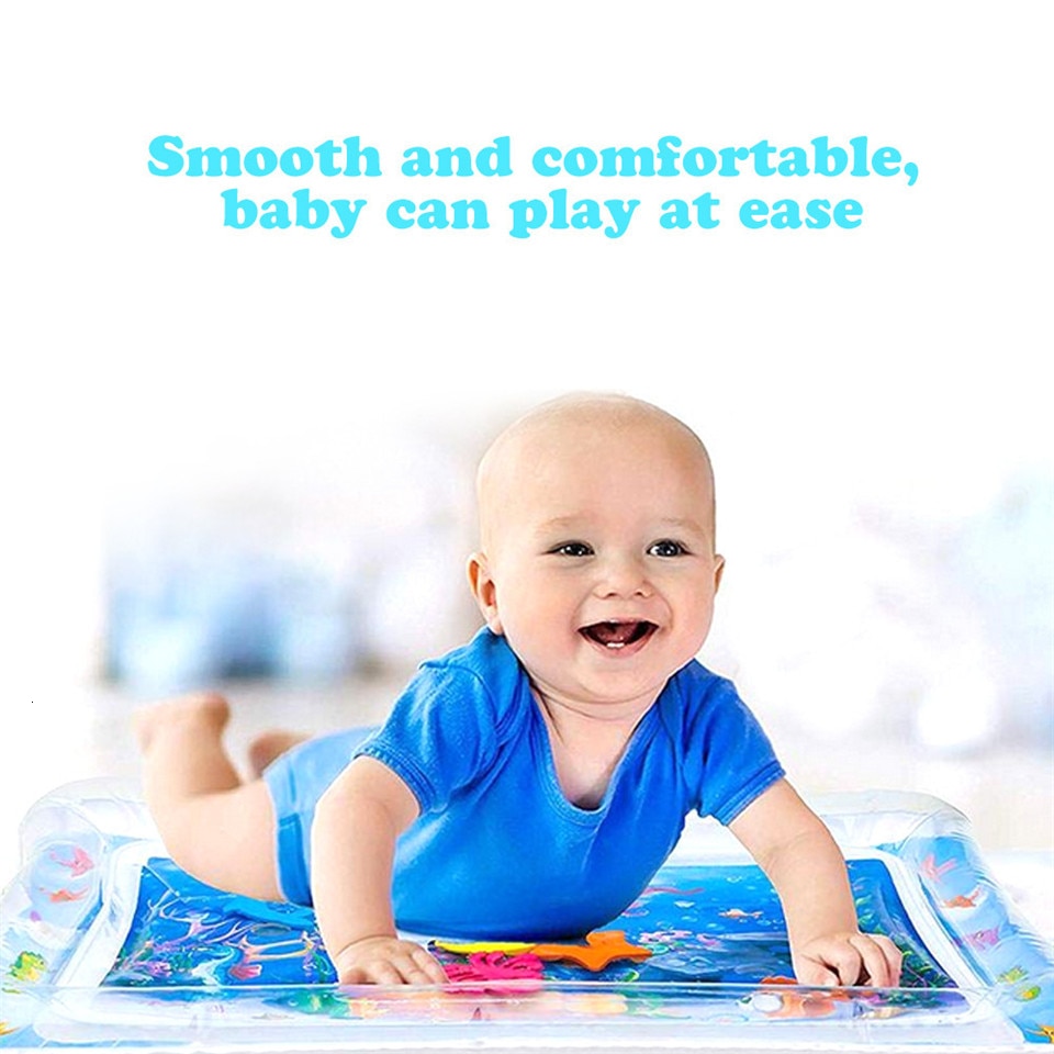 Inflatable Tummy Time Mat For Babies
